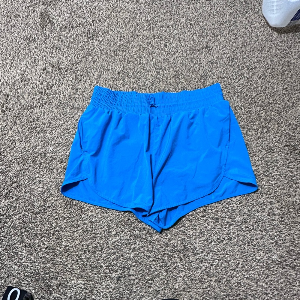 All in Motion Women's Vibrant Blue Athletic Shorts